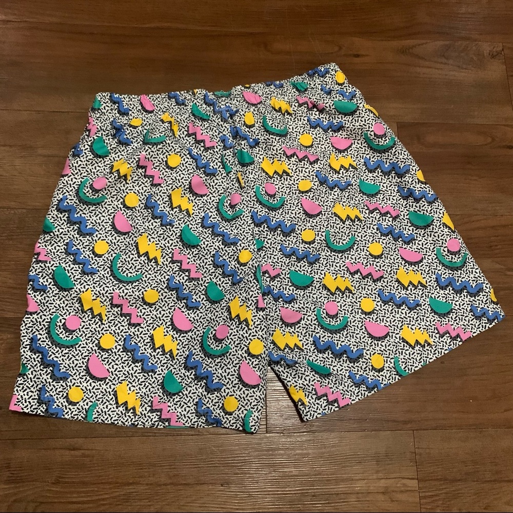 Broken Threads 90’s Pattern Swimming Trunks “Multicolor” - Picture 4 of 4
